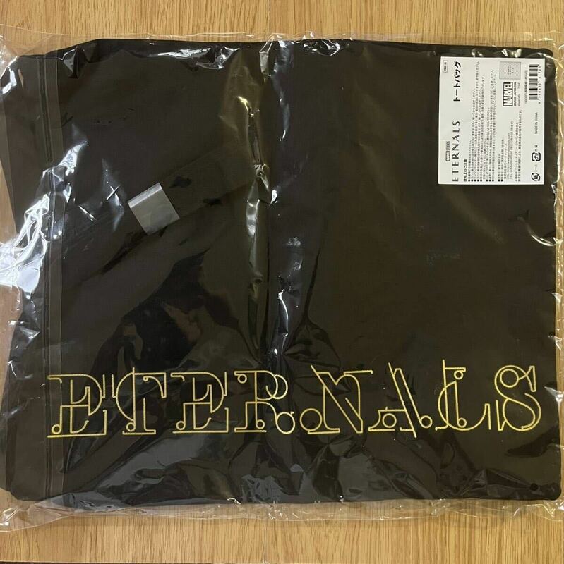 エターナルズ トートバッグ ETERNALS TOTE BAG マーベル ジャパン コミックス アメコミ ブラック MARVEL JAPAN COMICS