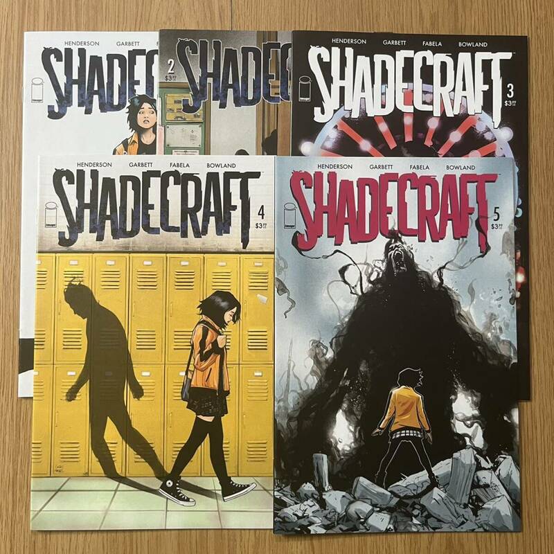 Shadecraft アメコミリーフ 5冊セット 全巻セット IMAGE COMICS marvel マーベル イメージコミックス Horror English ホラー 英語 洋書