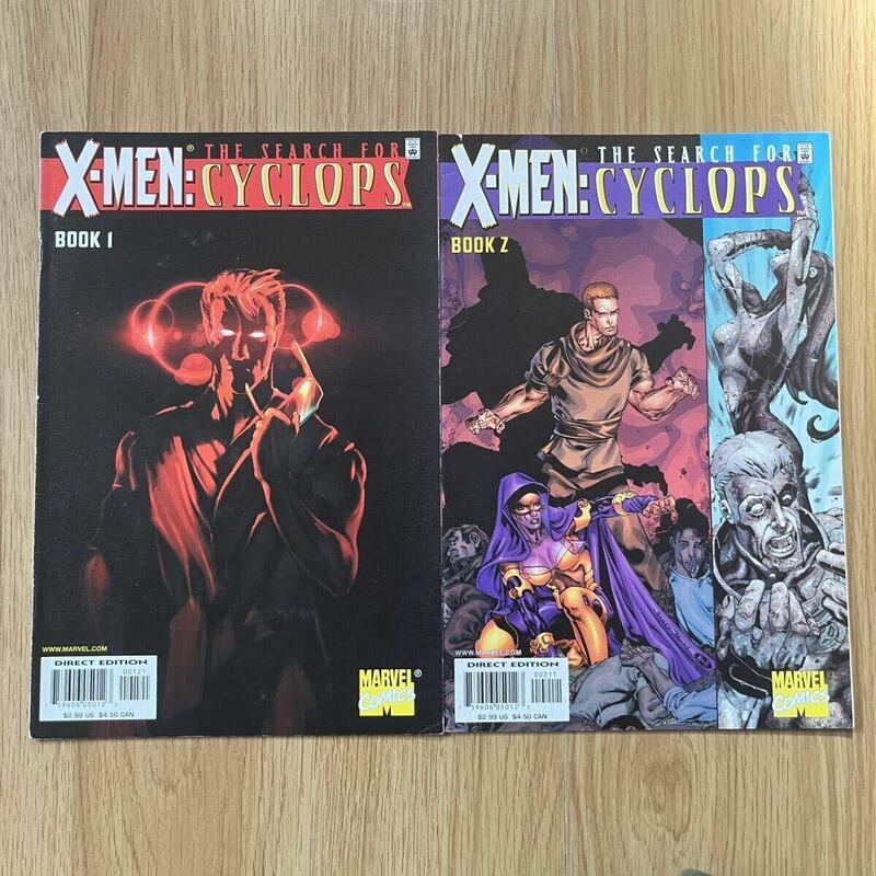 X-Men: The Search for Cyclops #1-2 アメコミリーフ サイクロップス 97 マーベルコミックス MARVEL COMICS Jean Grey 洋書 英語