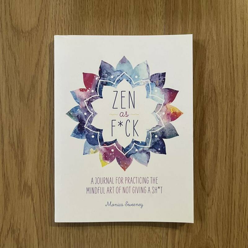 Zen as F*ck / Monica Sweeney Self-Help Book Meditation English Book 英語 洋書