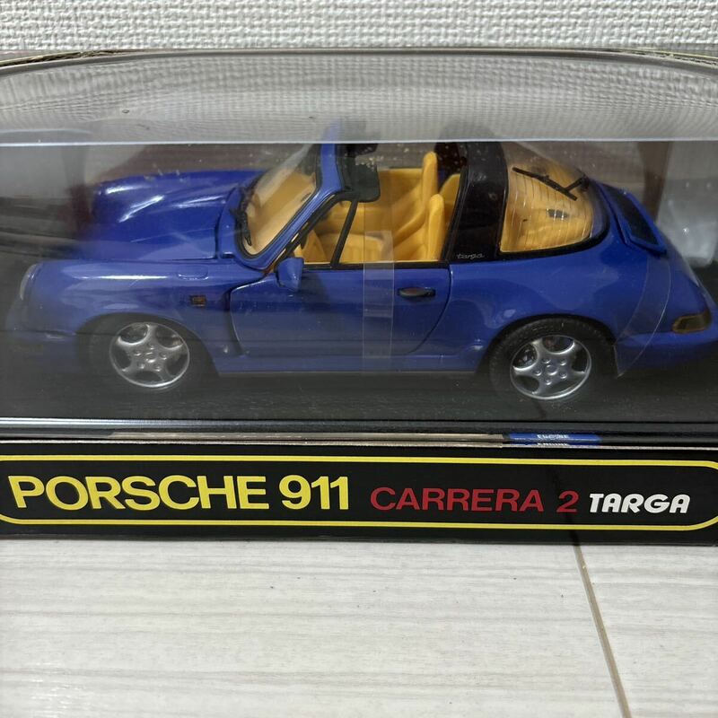 1/18 ANSON PORSCHE 911 CARRERA 2 TARGA cabriolet convertible アンソン ポルシェ911 カレラ2 タラガ カブリオレ カラー:ブルー 