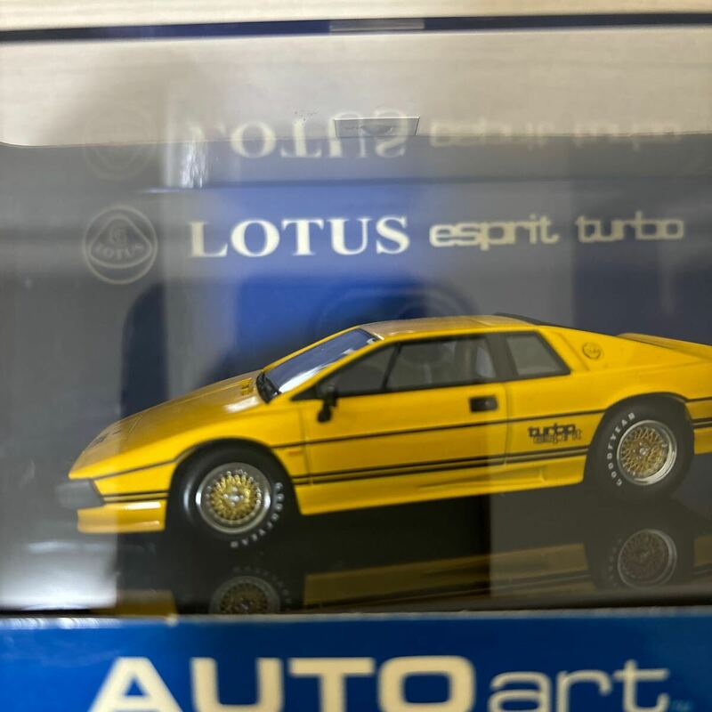 1/43 Auto art オートアート ロータス エスプリ ターボ LOTUS Esprit Turbo Yellow 絶版 