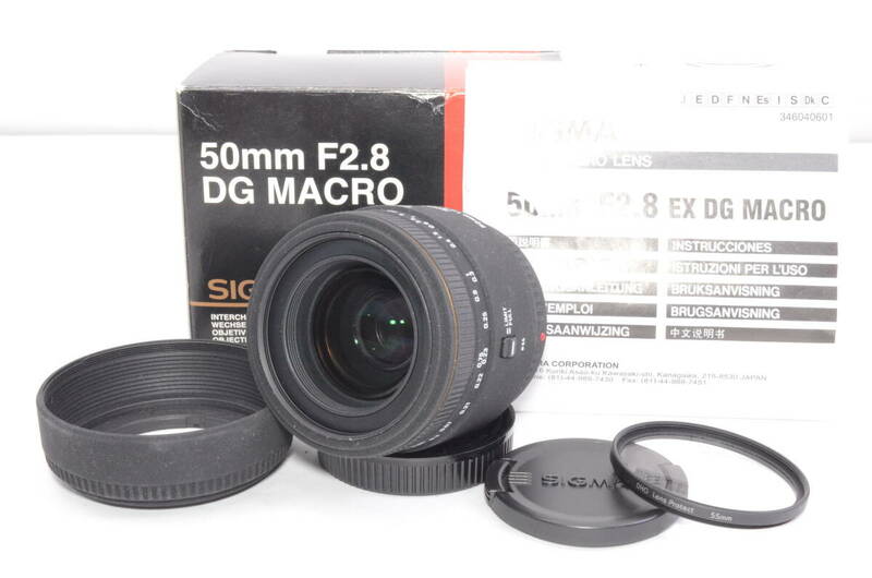 シグマ SIGMA 50mm F2.8 EX DG MACRO ソニー用 SONY