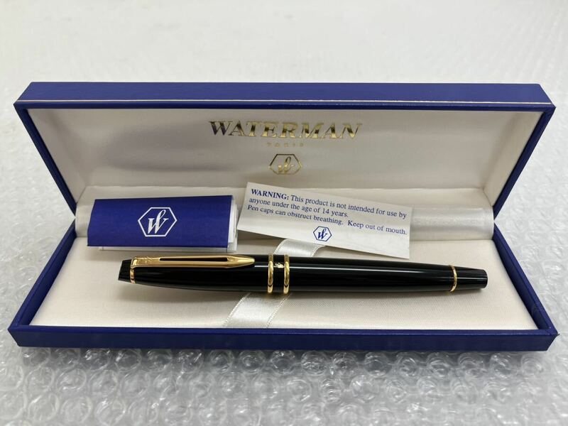 ♪ WATERMAN ウォーターマン ボールペン 筆記用具 文房具 ステーショナリー レディース メンズ ブラック系 