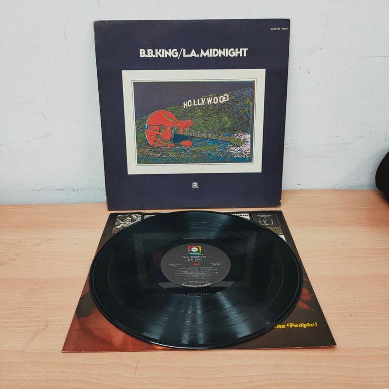 I○ ビンテージ 米盤 B.B. King/ L.A. Midnight/ LP、ABCX743