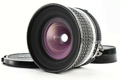 【美品】Nikon ニコン Nikkor Ai-s 20mm F/2.8 Wide Angle MF Prime Lens マニュアルフォーカス レンズ EF-TN-JP161