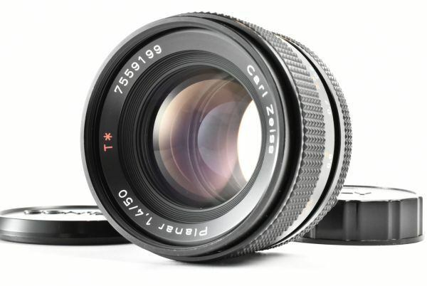 【美品】Contax コンタックス 50mm F1.4 Carl Zeiss Planar T* MMJ MF Prime Lens マニュアルフォーカス レンズ EF-TN-JP128