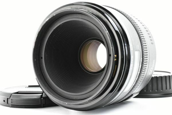 【美品】Canon キヤノン Compact Macro EF 50mm f/2.5 AF Lens コンパクト マクロレンズ オートフォーカス EF-TN-JP402