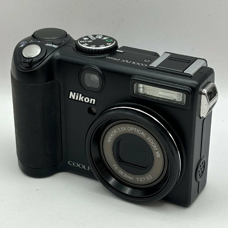 1円～/Nikon/ニコン/COOLPIX/クールピクス/P5100/デジタルカメラ/デジカメ/ジャンク/W010