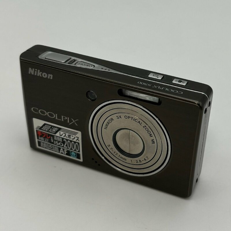 1円～/NIKON/ニコン/COOLPIX/S500/コンパクトデジタルカメラ/デジタルカメラ/デジカメ/ジャンク/K015