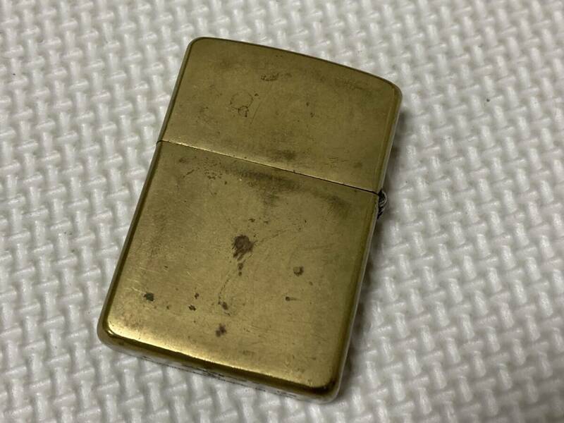 2002年製 Zippo アーマー 真鍮 ソリッドブラス