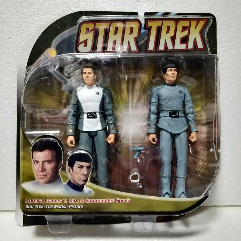 Star Trek The Motion Picture Spock & Kirk　Diamond Select Toys スタートレック　映画　