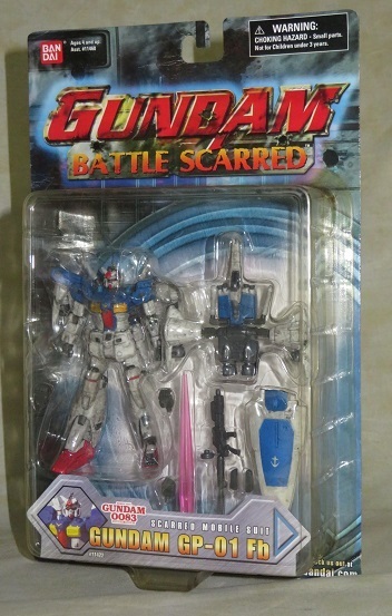 ◇2003年製 バンダイアメリカ 海外版 モビルスーツインアクション BATTLE SCARRED 機動戦士ガンダム0083 (ガンダム試作1号機 GP-01 Fb)