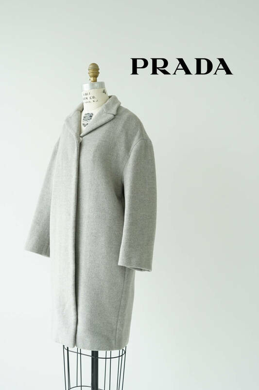 PRADA プラダ ウール チェスター コート size 38 0430528