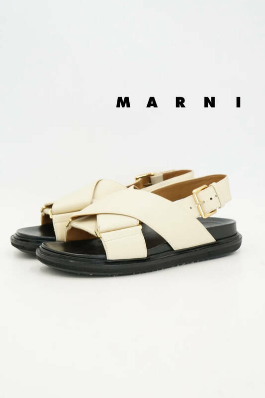 MARNI マルニ クリスクロス サンダル size 36 23cm 0506671