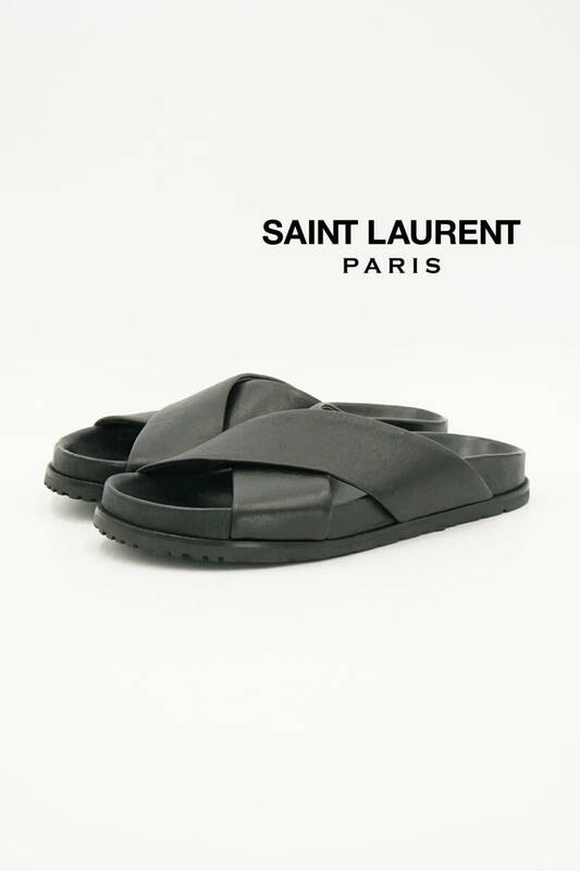 SAINT LAURENT サンローラン レザー サンダル size 35 0514451