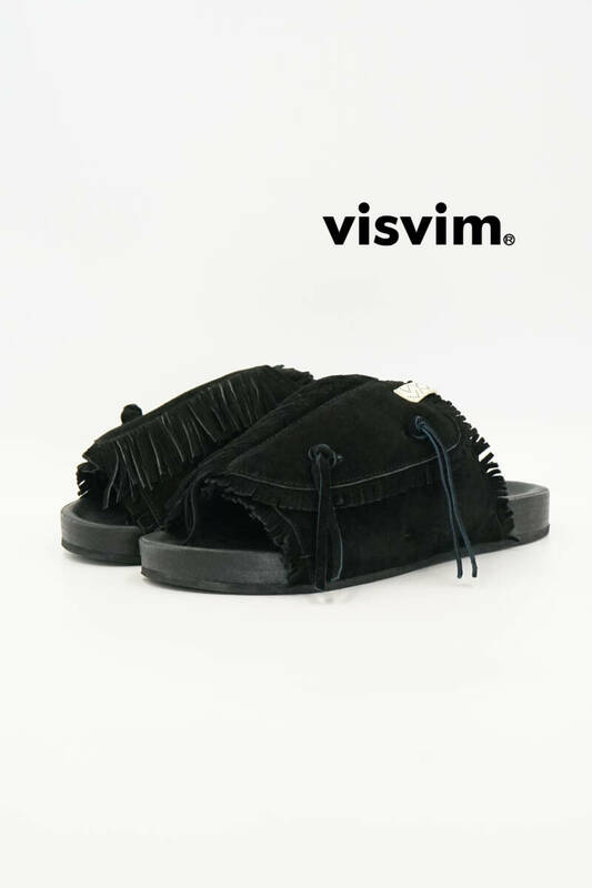 2020AW visvim ビズビム スウェード レザー フリンジ サンダル size L 0514253