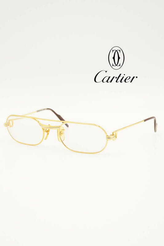 Cartier 135 カルティエ トリニティ サングラス メガネ size 53口20 0530022