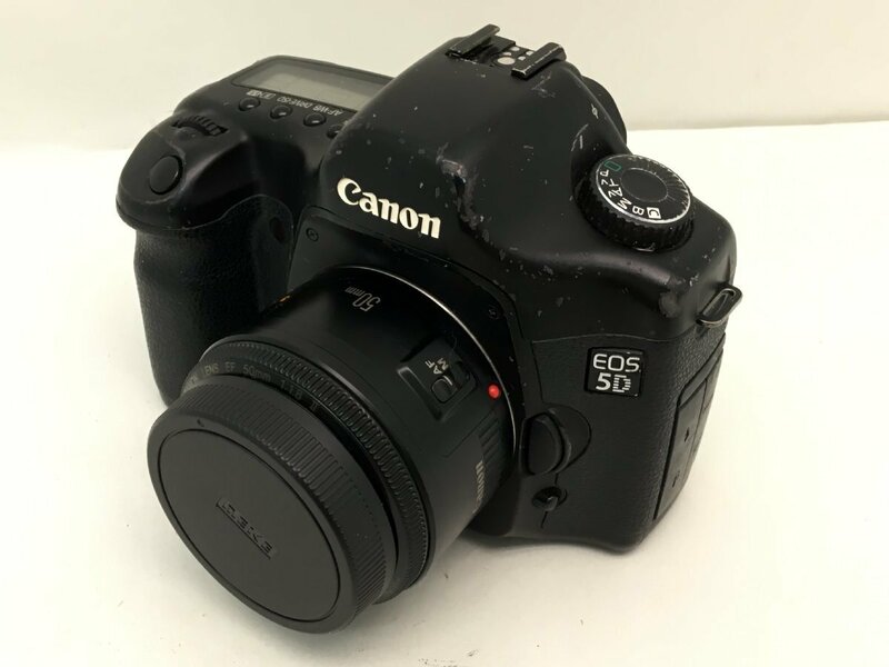 Canon EOS 5D / LENS EF 50mm 1:1.8 II デジタル一眼レフカメラ ジャンク 中古【UW050308】