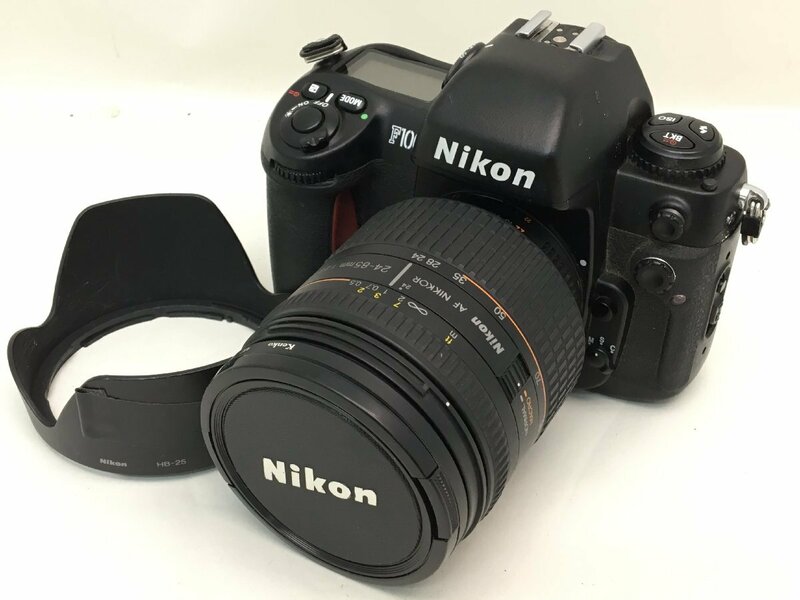 Nikon F100 / AF NIKKKOR 24-85mm 1:2.8-4 D 一眼レフカメラ レンズ まとめ ジャンク 中古【UW050310】