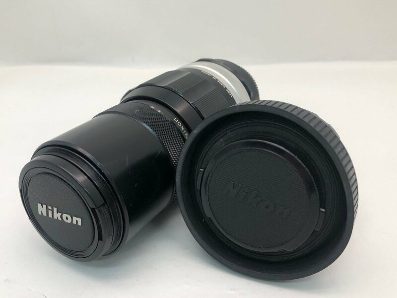 Nikon NIKKOR-Q Auto 1:4 200mm / NIKKOR-H Auto 1:2 50mm 一眼レフカメラ用レンズ 2点 まとめ ジャンク 中古【UW050500】