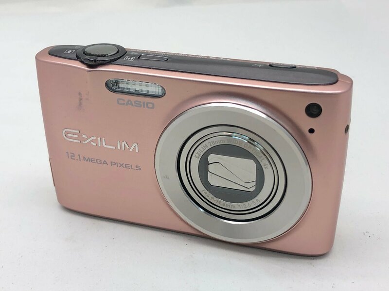 CASIO EXILIM EX-Z400 / EXILIM 28ｍｍ WIDE OPTICAL 4x f=4.9-19.6mm 1:2.6-5.8 コンパクト デジタルカメラ ジャンク 中古【UW050685】