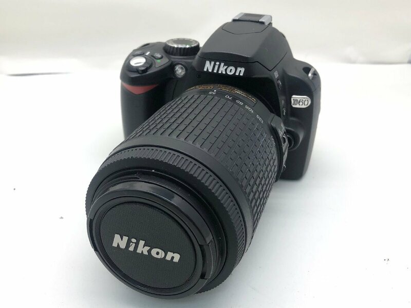 Nikon D60 / DX AF-S NIKKOR 55-200mm 1:4-5.6G ED デジタル一眼レフカメラ ジャンク 中古【UW050724】