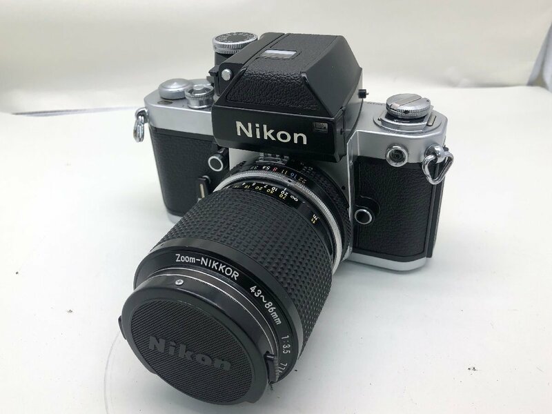 Nikon F2 / Zoom-NIKKOR 43-86mm 1:3.5 一眼レフカメラ ジャンク 中古【UW050747】