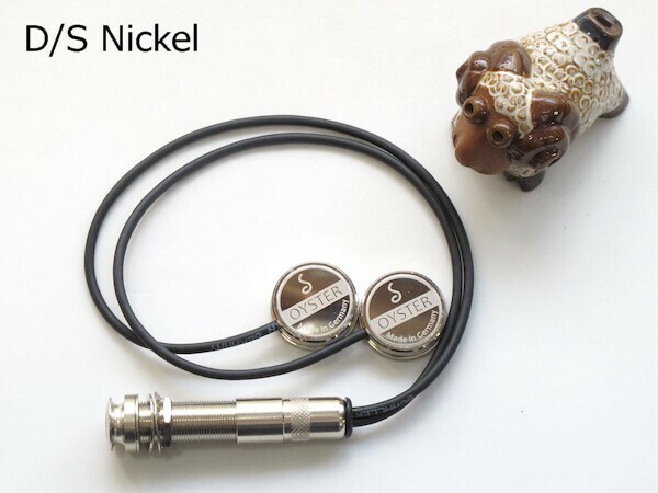 [新品] Schaller オイスターピックアップ D/S（Double/Socket）Nickel アコースティック用ピックアップ Oyster Pickup 723 MADE IN GERMANY