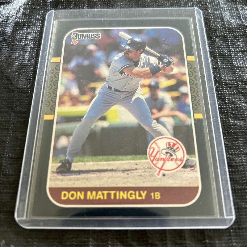 MLB 1987 Donruss Don Mattingly NY Yankees No.52 