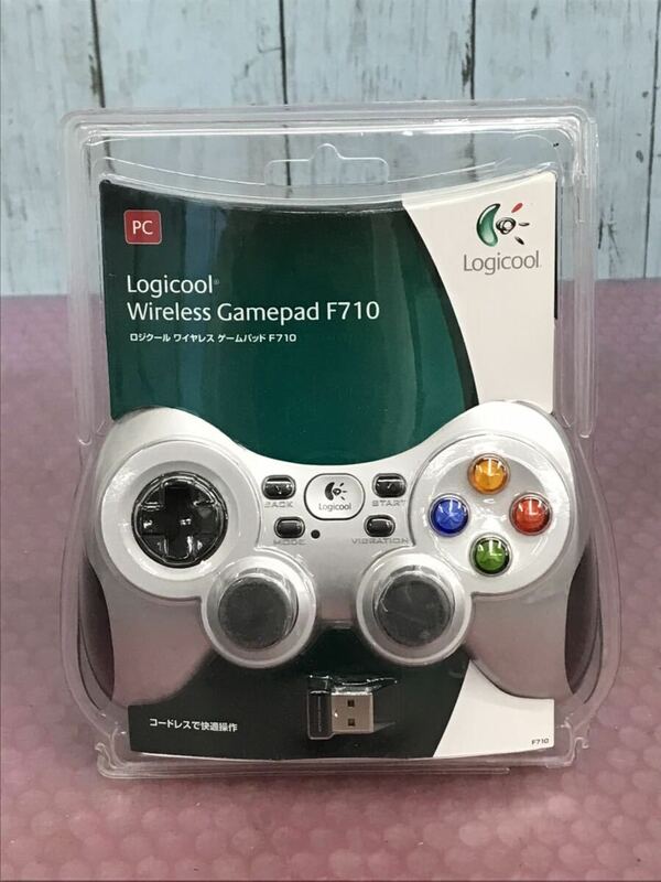Logicool　Wireless Gamepad F710 ロジクール　ワイヤレス　ゲームパッド　未使用保管品　(60s)