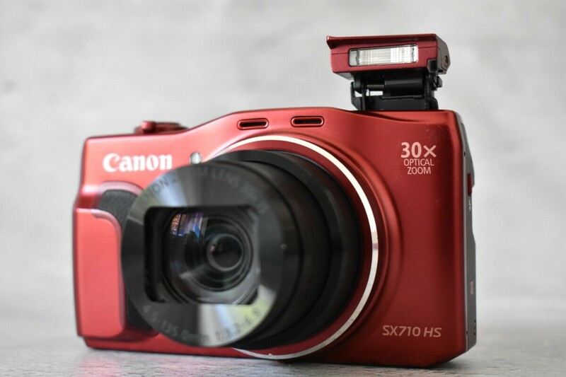 【超美品】 キャノン Canon PowerShot SX710 HS RED コンパクトデジタルカメラ