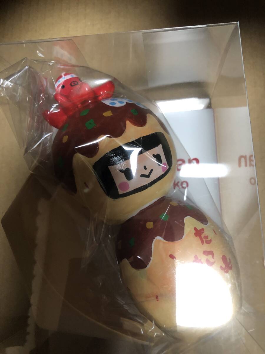 RIBONchan リボンちゃん たこ焼きこけし 阪神百貨店ソフビ・玩具万博