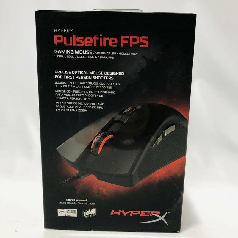 ☆7696☆未開封 HyperX Pulsefire FPS ゲーミングマウス HyperX ゲーミングデバイス Wired Optical Gaming Mouse マウス アクセサリ PC用品