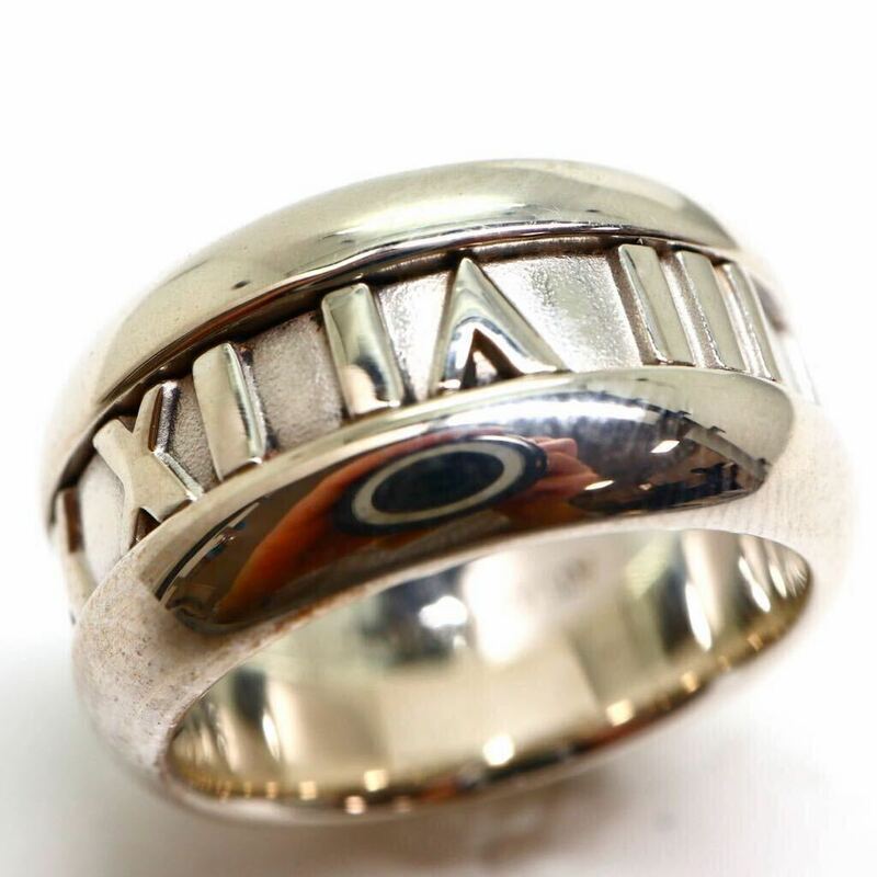 TIFFANY&Co.(ティファニー）《アトラス リング》J 約8.2g 約6号 ring 指輪 jewelry ジュエリー DC0/DC0