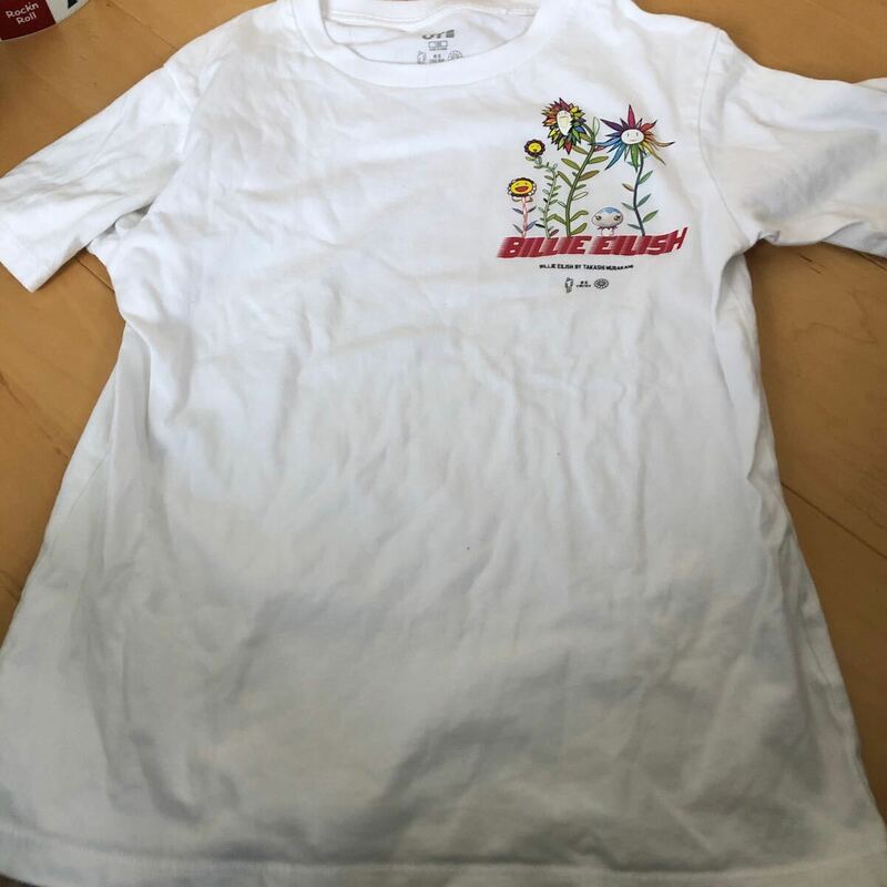 Tシャツ 半袖　ユニクロ　130cm BILLIE EILISH by TAKASHI MURAKAMI