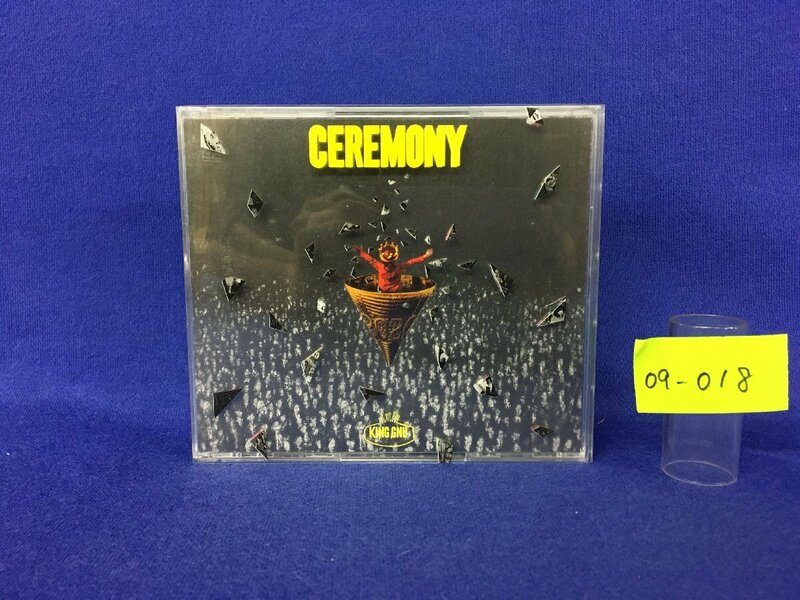 ★０９―０１８★CD　KING GNU『CEREMONY』初回生産限定版 ブルーレイディスク特典付き 2枚組 2000年発売 音楽 J-POP [60]