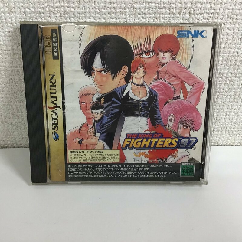 SS ソフト THE KING OF FIGHTERS’97 SNK T-3120G SEGASATURN セガサターン ○