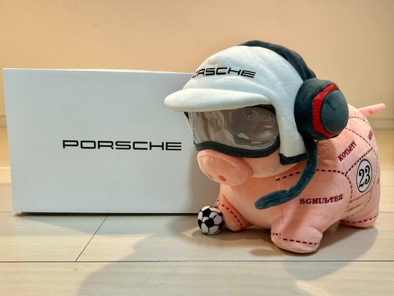 PORSCHE ポルシェ ピンクピッグ ぬいぐるみ 23 豚 海外ノベルティ ピンク豚 Porsche PINK PIG　WEC ルマン 23号車