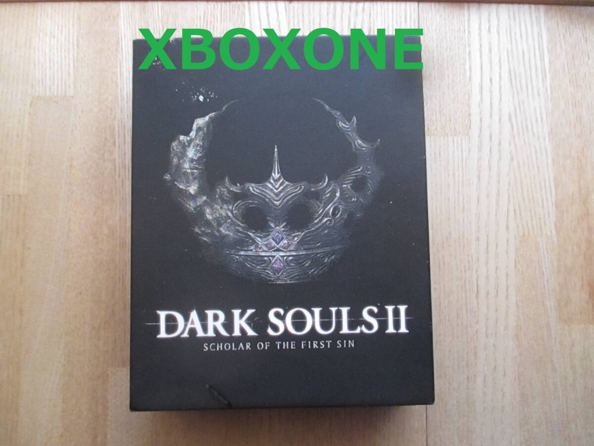 【XBOXONE】 DARK SOULS II 　SCHOLAR OF THE FIRST SIN [通常版/数量限定特典付] サントラ未開封 ダークソウル2　