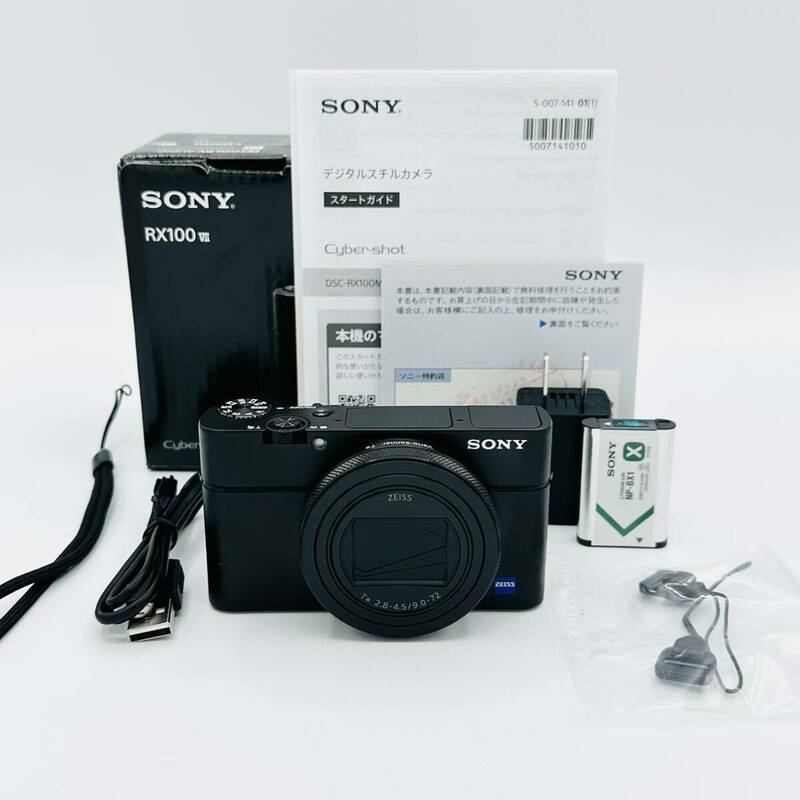 【ほぼ新】ソニー(SONY) コンパクトデジタルカメラ Cyber-shot RX100VIIDSC-RX100M7