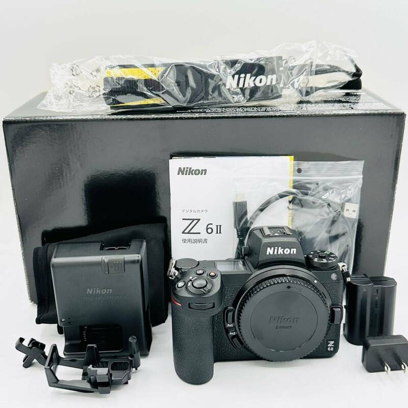【ほぼ新】Nikon ミラーレスカメラ 一眼 Z6II ボディ black
