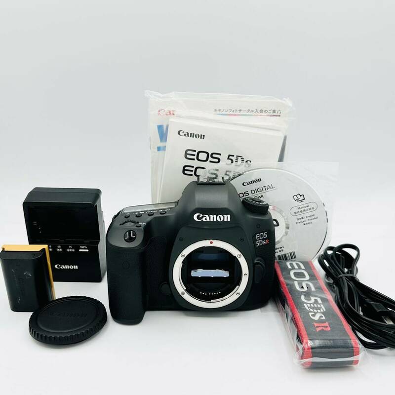 【ほぼ新　4875ショット】Canon デジタル一眼レフカメラ EOS 5Ds R ボディー EOS5DSR キャノン