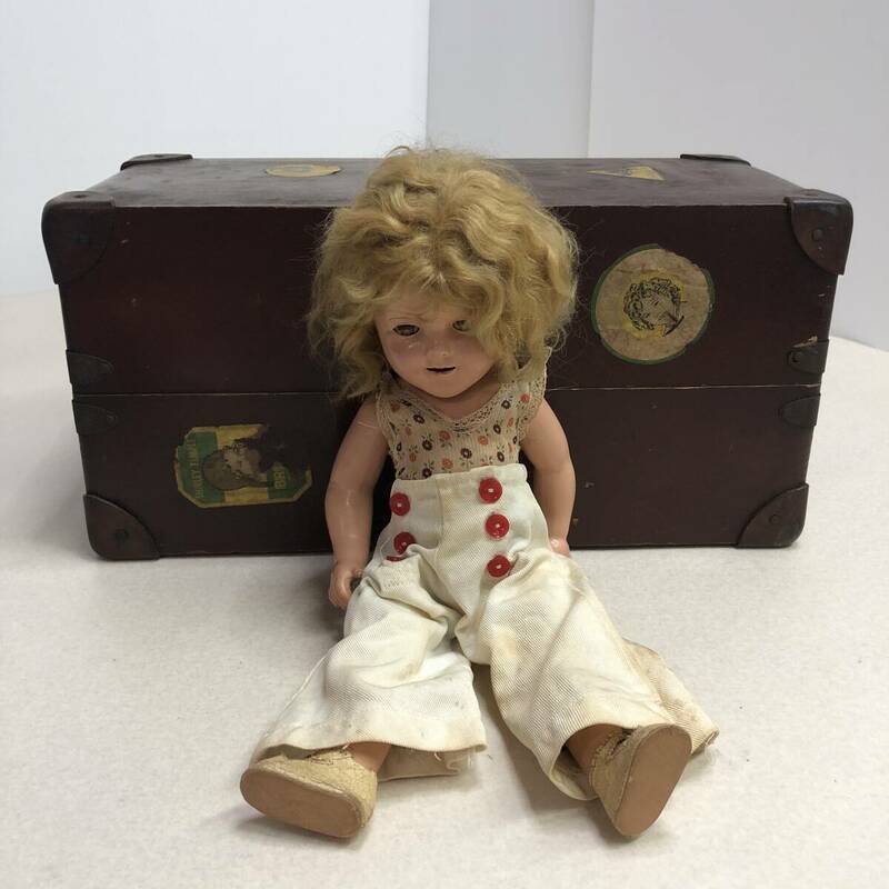 【シャーリーテンプル ビンテージ アンティーク ドール 人形 Shirley Temple doll 全長39cm】