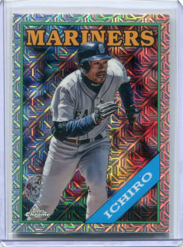 2023 Topps Series 2 1988 Topps Chrome Silver Pack Mojo 2T88C-23 Ichiro イチロー 