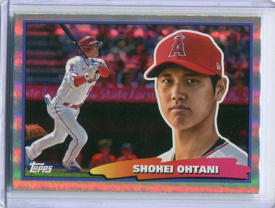 2022 Topps Archives 1988 Topps Big Foil 88BF-2 Shohei Ohtani 大谷翔平 インサートカード