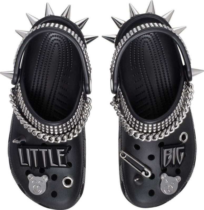 クロックス　crocs Littile Big × クロックス　パンク　ロック