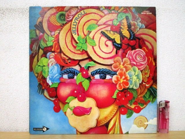 ◇F249 LPレコード「【プロモ盤白ラベル】ジェリーロール JELLYROLL」MCA-5039 MCA RECORDS 見本盤 LP盤