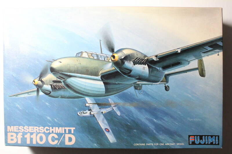 ●フジミ　プラモデルキット1/48 メッサーシュミット Bf110 C/D