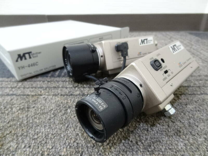 【必見】 防犯カメラ TAMRON 3.0-8mm 1:10 1/3 CCTV CS TV LENS 6mm 1:1.4 デジタルカラー プリッター YH-446C